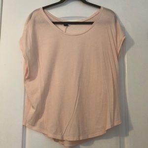Pale pink top